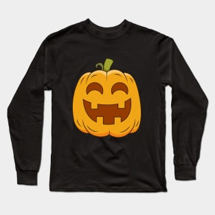 Cute and adorable halloween pumpkin Long Sleeve T-Shirt